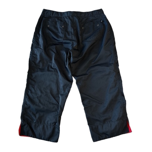 Nautica Women’s Nylon Water Athletic Capri Cropped Outdoors Pants - Picture 3 of 5